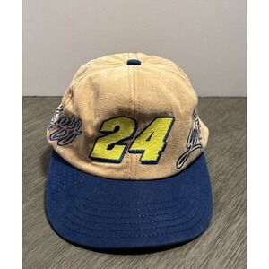 Vintage Nascar Snapback Hat Jeff Gordon‎ Cap Racing USA Winston Cup Series